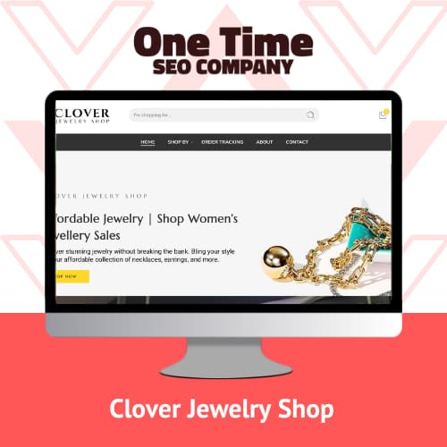 SEO Project for Clover Jewelry Shop