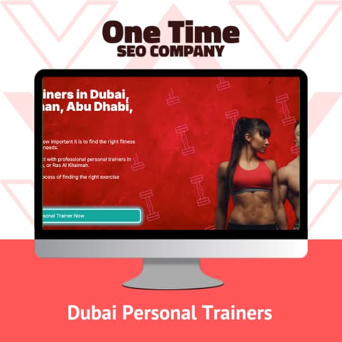 SEO Project for Dubai Personal Trainers