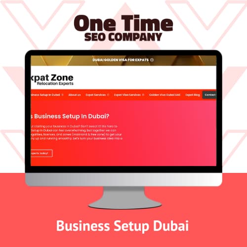 SEO Project for Business Setup Dubai