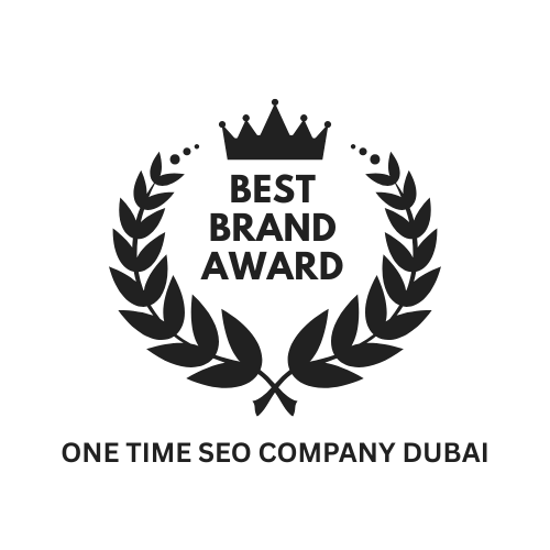 A web designer proudly holding up a heavy, engraved glass award, smiling brightly at a professional ceremony.