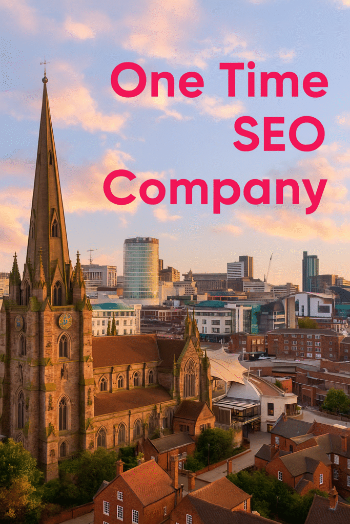 seo services in birmingham - one time seo company